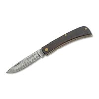 Magnum by Boker - Ebony Rangebuster Damascus Folding Knife, Ebony Wood Handles