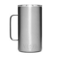 Yeti Rambler 24oz (710ml) Mug - with Magslider Lid - Stainless Steel