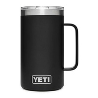 Yeti Rambler 24oz (710ml) Mug - with Magslider Lid - Black