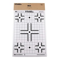 Black Carbon MOA Sight-in Paper Targets - 5 Per Pack