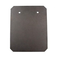 Black Carbon 12mm 5/4 Series Rectangle Target Plate 300 X 375mm Medium Bisalloy 500