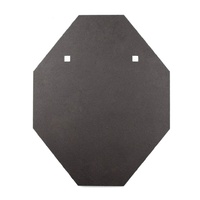 Black Carbon 16mm IPSC Mini Target Plate Bisalloy 500