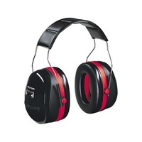 3M Peltor H10A Black and Red Headband Earmuff - 33dB