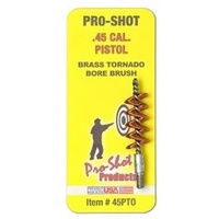 Pro Shot .45 Cal. Gunsmith Tornado Bore Brush