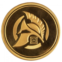 5.11 Tactical Spartan Coin Patch - Gold