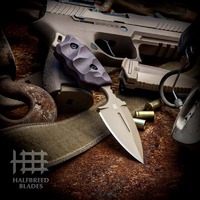 Halfbreed Blades CCK- 05 Compact Clearance Knife - DARK EARTH
