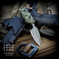 Halfbreed Blades CCK- 05 Compact Clearance Knife - RANGER GREEN