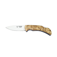 Cudeman - Back Lock Folding Knife Timber Grip 325-D