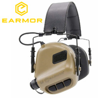 Earmor M31 Electronic Hearing Protection - Brown
