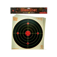 GlowShot Multi Colour Splatter Targets 12 Inch 25pk