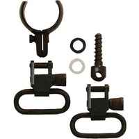 Grovtec Two Piece Barrel Band Swivel Set .675-.725in 1in Loops