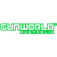 Gun World Australia Large Sticker Green