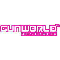Gun World Australia Small Sticker Pink