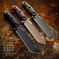 Halfbreed Blades LSK-02 Large Survival Knife - Tanto Point