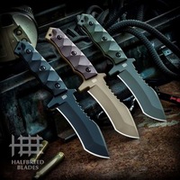 Halfbreed Blades MCK-02 Medium Clearance Knife - Modified Drop Point (Recurve)