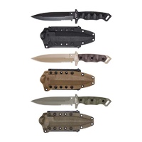 Halfbreed Blades MIK-01PS Medium Infantry Knife - (partially serrated edge)