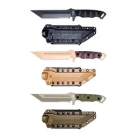 Halfbreed Blades MIK-05PS Medium Infantry Knife - Fixed Blade - Partially Serrated