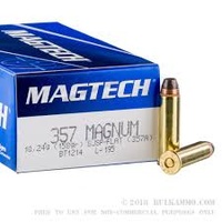 Magtech 357 Mag 158gr JHP 50pk
