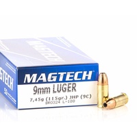 Magtech 9mm 115gr JHP 50pk