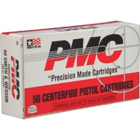 PMC 40 S&W 165Gr FMJ 50pk