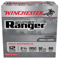 Winchester Super Ranger 12G BB 2-3/4in 32gm 25pk