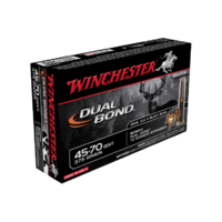Winchester Dual Bond 45-70Gov't 375 Gr. JHP (Jacketed Hollow Point) 20 Pack