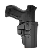 TEGE Injection Molded Hard Shell Pistol Holster - Model: Walther P99 / 360 Auto-adjusting /  Two in one clip