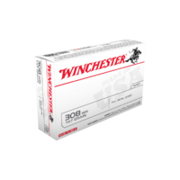 Winchester Whitebox 308Win 147 Gr. FMJ (Full Metal Jacket) 20 Pack