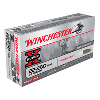 Winchester Super X 22-250 Rem. 64 Gr. Power Point 20 Pack