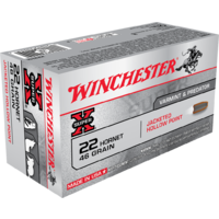Winchester Super X 22 Hornet 46 Gr. Jacketed Hollow Point 50 Pack