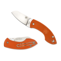 Spyderco Pingo Lightweight Orange SLIPIT - Plain Blade