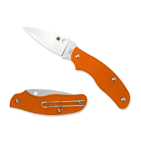 Spyderco Spy-DK Lightweight Orange - Plain Blade