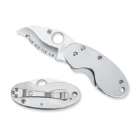 Spyderco Cricket Stainless -Serrated blade