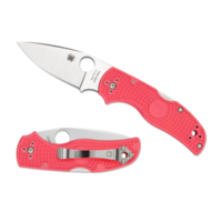 Spyderco Native 5 Lightweight Pink - Plain Blade
