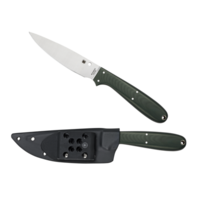 Spyderco Sprig G-10 Green - Plain Blade