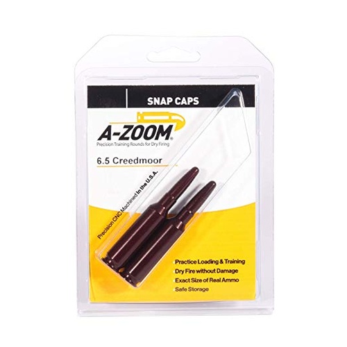 A-Zoom 6.5 Creedmoor Metal Snap Caps Series A - 2 Pack