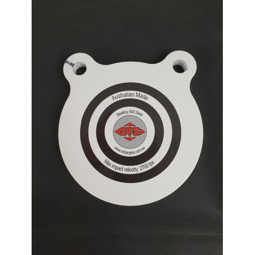 STS Targets: 125mm Round Gong - 12mm Bis 500