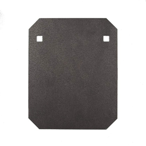 Black Carbon 12mm 5/4 Series Rectangle Target Plate 200 X 250mm Small Bisalloy 500
