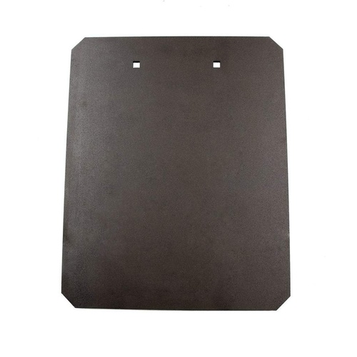 Black Carbon 12mm 5/4 Series Rectangle Target Plate 400 X 500mm Large Bisalloy 500
