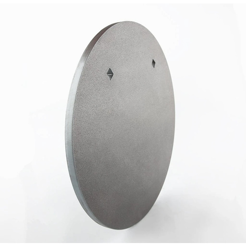 Black Carbon 16mm 350mm Large Round Gong Bisalloy 500