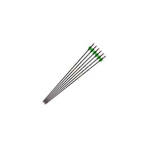 30in Aluminium 2118 Screw-in Tip Turnable Nock Arrows