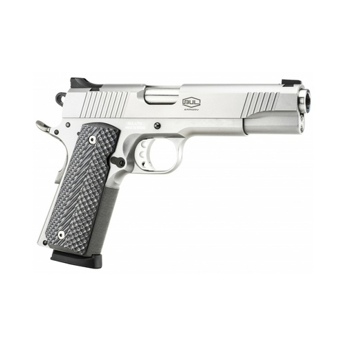 Bul Armory 1911 Government Pistol 9mm - Silver (Stainless Steel)