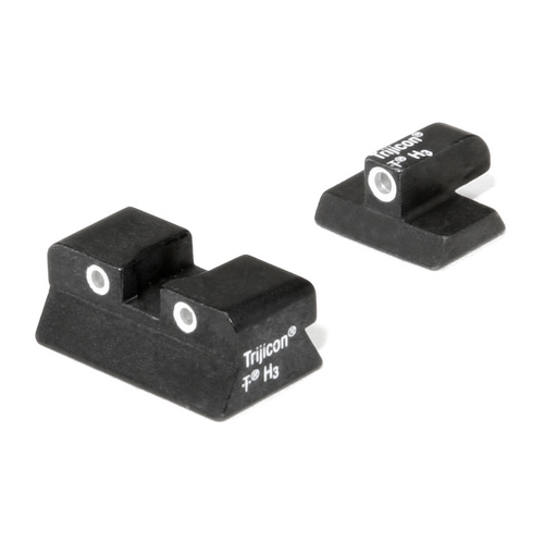 Trijicon Browning Hi-Power 3 Dot Front & Rear Night Sight Set - LIMITED STOCK