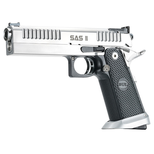 Bul Armory SAS II Standard Pistol 9mm - Silver (Stainless Steel)