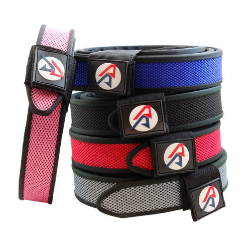 Double Alpha Premium Belt, Red 38in