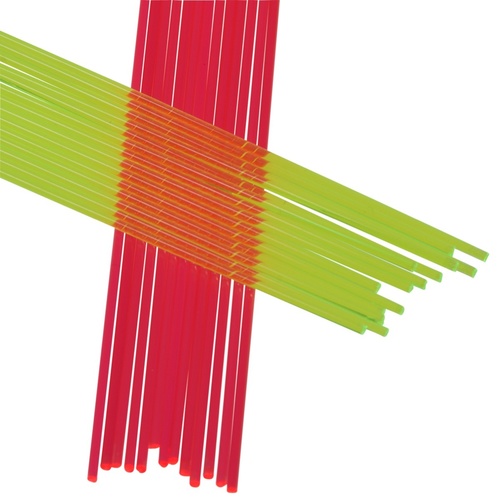 Dawson Precision Fibre Optic Rods Red/Green 1mm / .004in