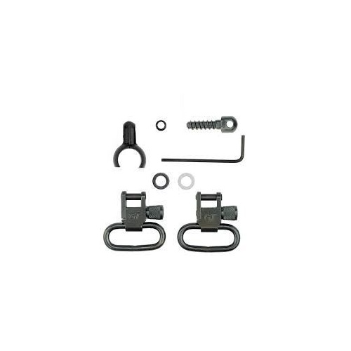 Grovtec Two Piece Barrel Band Swivel Set .585-.635in 1in Loops