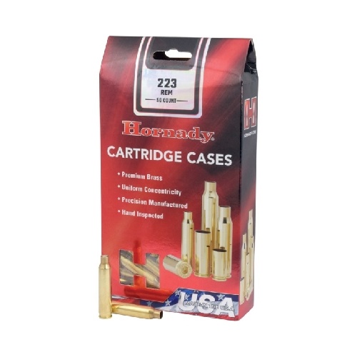 Hornady Unprimed Cases / Brass 223 REM - 50pk