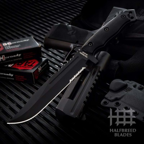 Halfbreed Blades LIK-01 Large Infantry Knife - Black