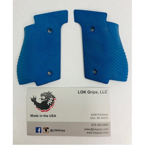LOK Grips suit Walther PPQ Steel Frame - Blue